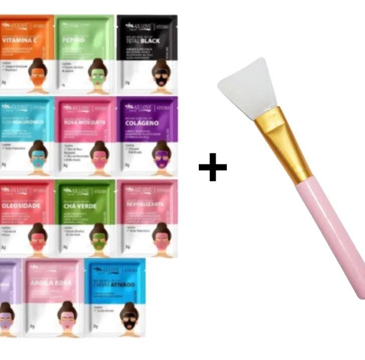 12 Máscaras SkinMax Kit