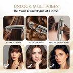 RUCHA Hair Straightener 450°F Plasma and Air Suspension Plate Flat Iron Anti-scald Smooth Frizz Hair Irons Dual Voltage